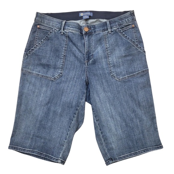 Democracy Pants - Democracy Ab-solution Bermuda Shorts Womens 18W Jeans Stretch